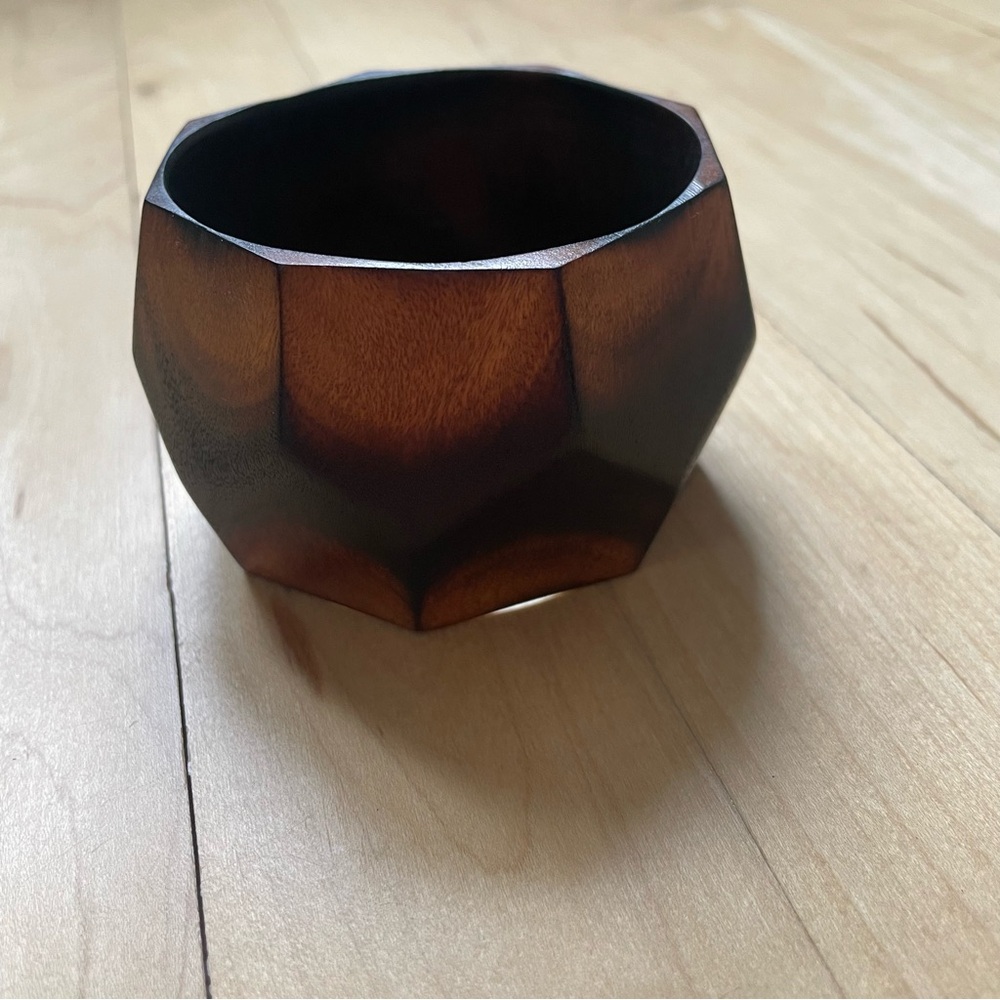 Wooden lightweight cuff bracelet